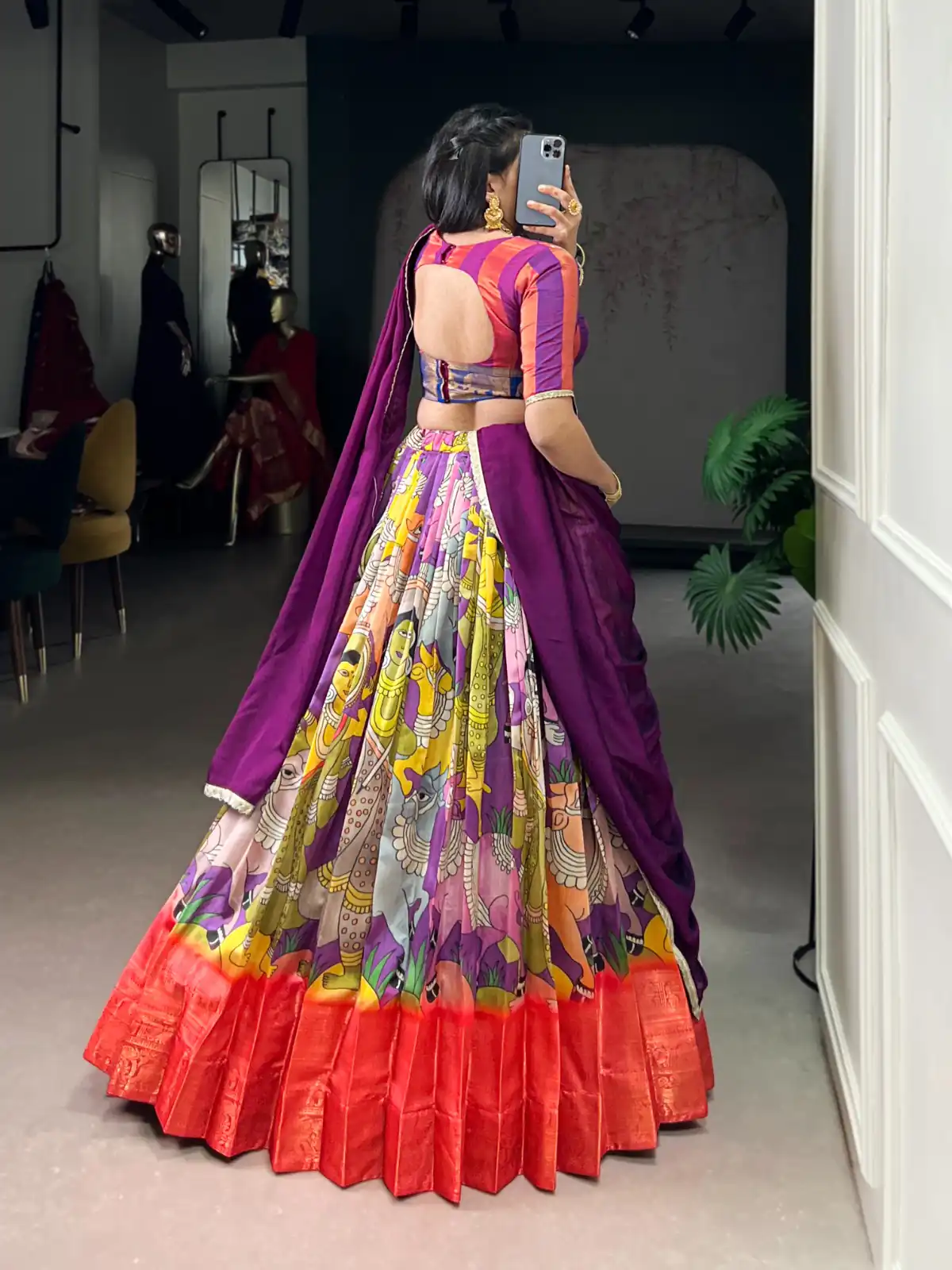 Purple Dola Silk Sequins Zari Work Lehenga Choli | Lehenga, Bollywood Lehenga, Creative Lehenga, Designer Lehenga, Embroidered Lehenga, Party Wear Lehenga