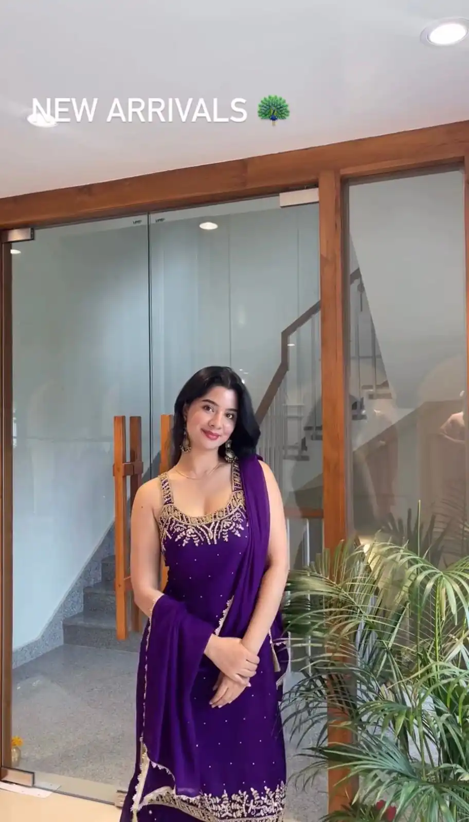 Purple Faux Georgette With Lace Work Salwar Suit | Jump Suits, Tops & Bottoms, Track Suits, Salwar suit, Casual Suits, Creative suits, Designer Suits, Palazzo Suits, Party Wear Suits, Patiala Suits, Straight Suits, Trendy Wear