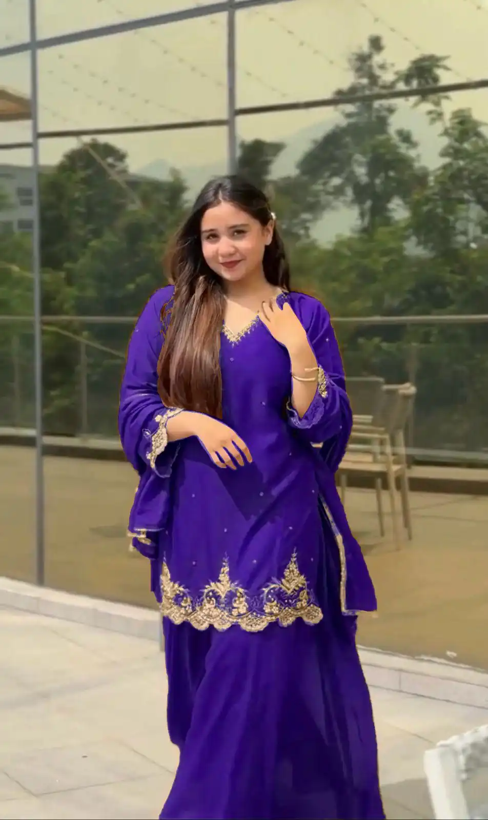 Purple Fox Georgette Lace Embroidery Work Salwar Suit | Jump Suits, Salwar suit, Casual Suits, Creative suits, Designer Suits, Palazzo Suits, Party Wear Suits, Patiala Suits, Straight Suits