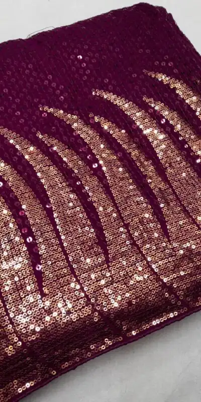 Purple Full Saree Of Heavy Quality 60 Gram Georgette Saree | Sarees, Bollywood Sarees, Creative Sarees, Designer Sarees, Embroidered Sarees, Ethnic Saree, Modern Digital sarees, Party Wear Sarees