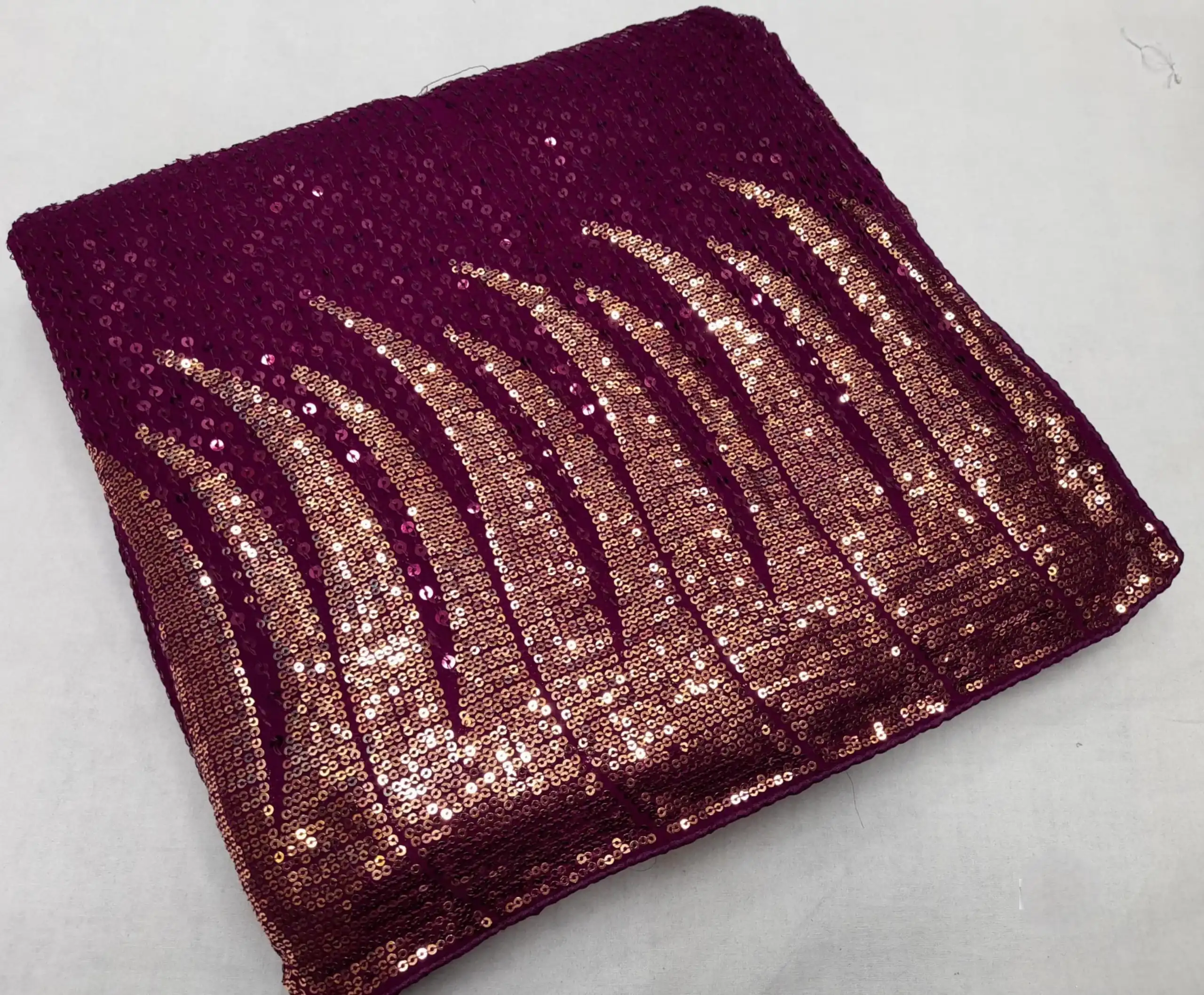 Purple Full Saree Of Heavy Quality 60 Gram Georgette Saree | Sarees, Bollywood Sarees, Creative Sarees, Designer Sarees, Embroidered Sarees, Ethnic Saree, Modern Digital sarees, Party Wear Sarees
