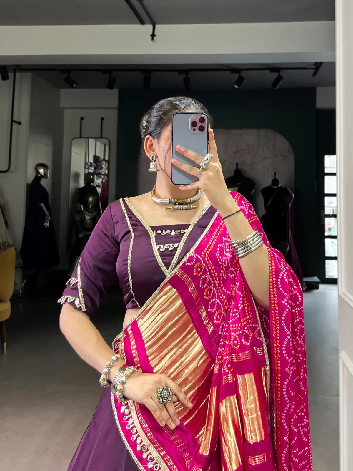 Purple Georgette Lace Lehenga Choli | Lehenga, Bollywood Lehenga, Creative Lehenga, Designer Lehenga, Embroidered Lehenga, Party Wear Lehenga