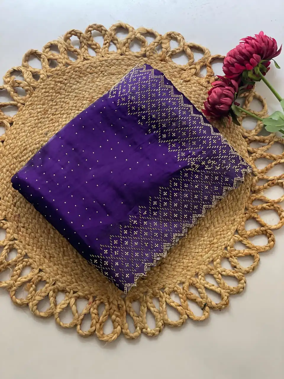 Purple Jimmy Choo Diamond Saree | Sarees, Bollywood Sarees, Creative Sarees, Designer Sarees, Embroidered Sarees, Ethnic Saree, Modern Digital sarees, Party Wear Sarees
