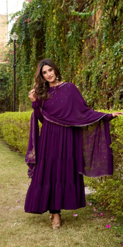 Purple Marbel Foil Work Salwar Suit | Jump Suits, Salwar suit, Casual Suits, Creative suits, Designer Suits, Palazzo Suits, Party Wear Suits, Patiala Suits, Straight Suits