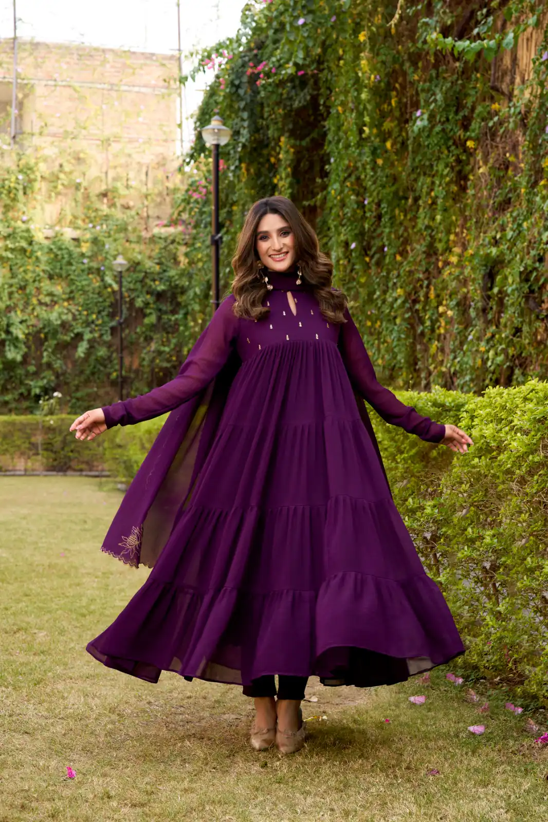 Purple Marbel Foil Work Salwar Suit | Jump Suits, Salwar suit, Casual Suits, Creative suits, Designer Suits, Palazzo Suits, Party Wear Suits, Patiala Suits, Straight Suits