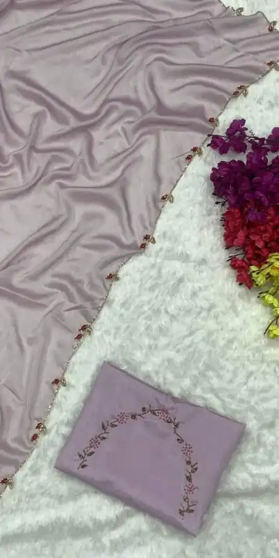 Purple Rangoli Silk Handwork And Cutwork With Pearl Saree | Sarees, Bollywood Sarees, Creative Sarees, Designer Sarees, Embroidered Sarees, Ethnic Saree, Modern Digital sarees, Party Wear Sarees