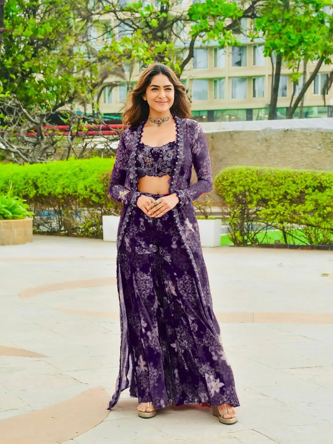 Purple Tubby Silk Digital Print Embroidery Salwar Suit | Jump Suits, Salwar suit, Casual Suits, Creative suits, Designer Suits, Palazzo Suits, Party Wear Suits, Patiala Suits, Straight Suits
