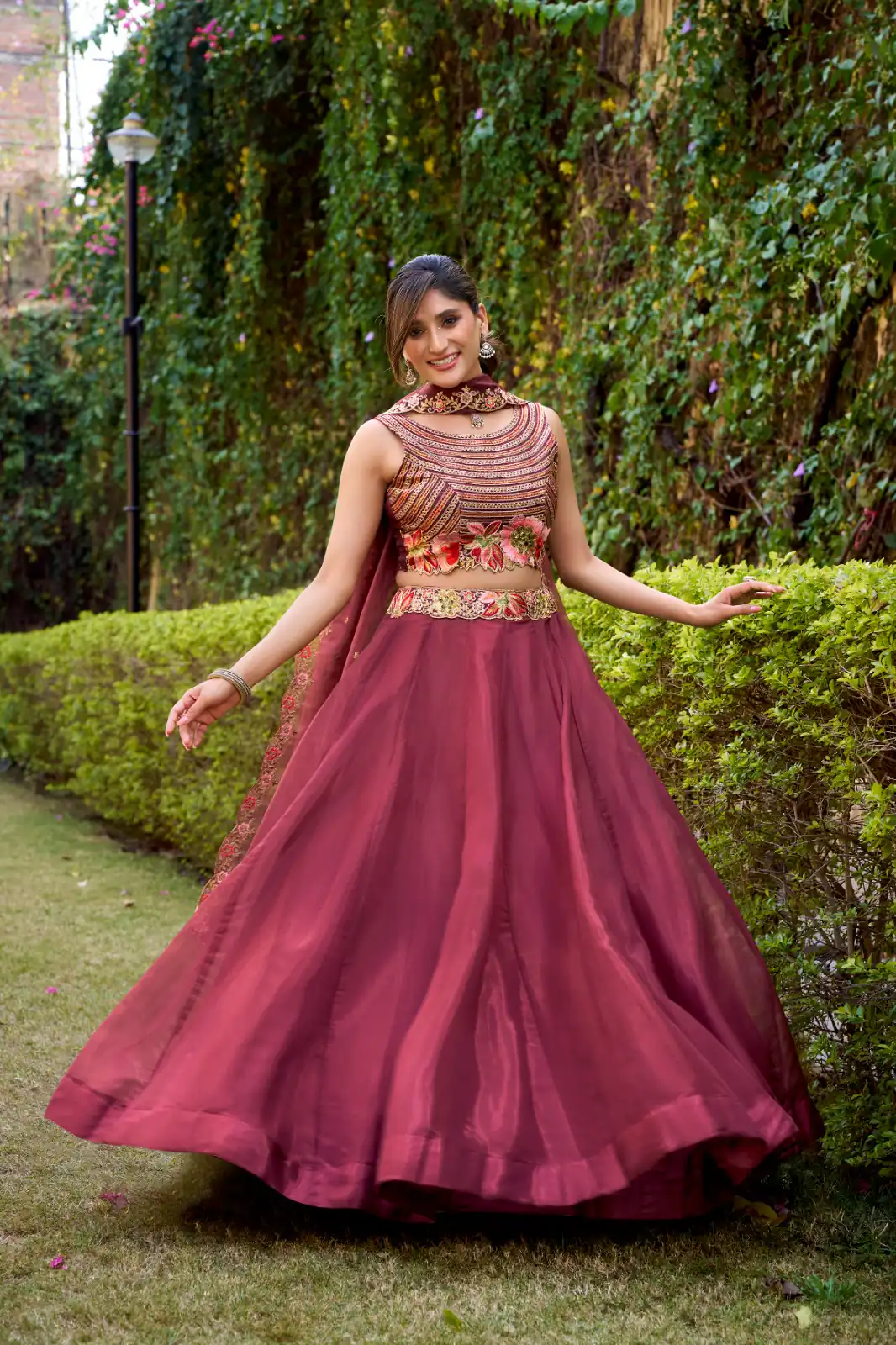 Rani Pink Chanda Silk Sequins Work Lehenga Choli | Lehenga, Bollywood Lehenga, Creative Lehenga, Designer Lehenga, Embroidered Lehenga, Party Wear Lehenga