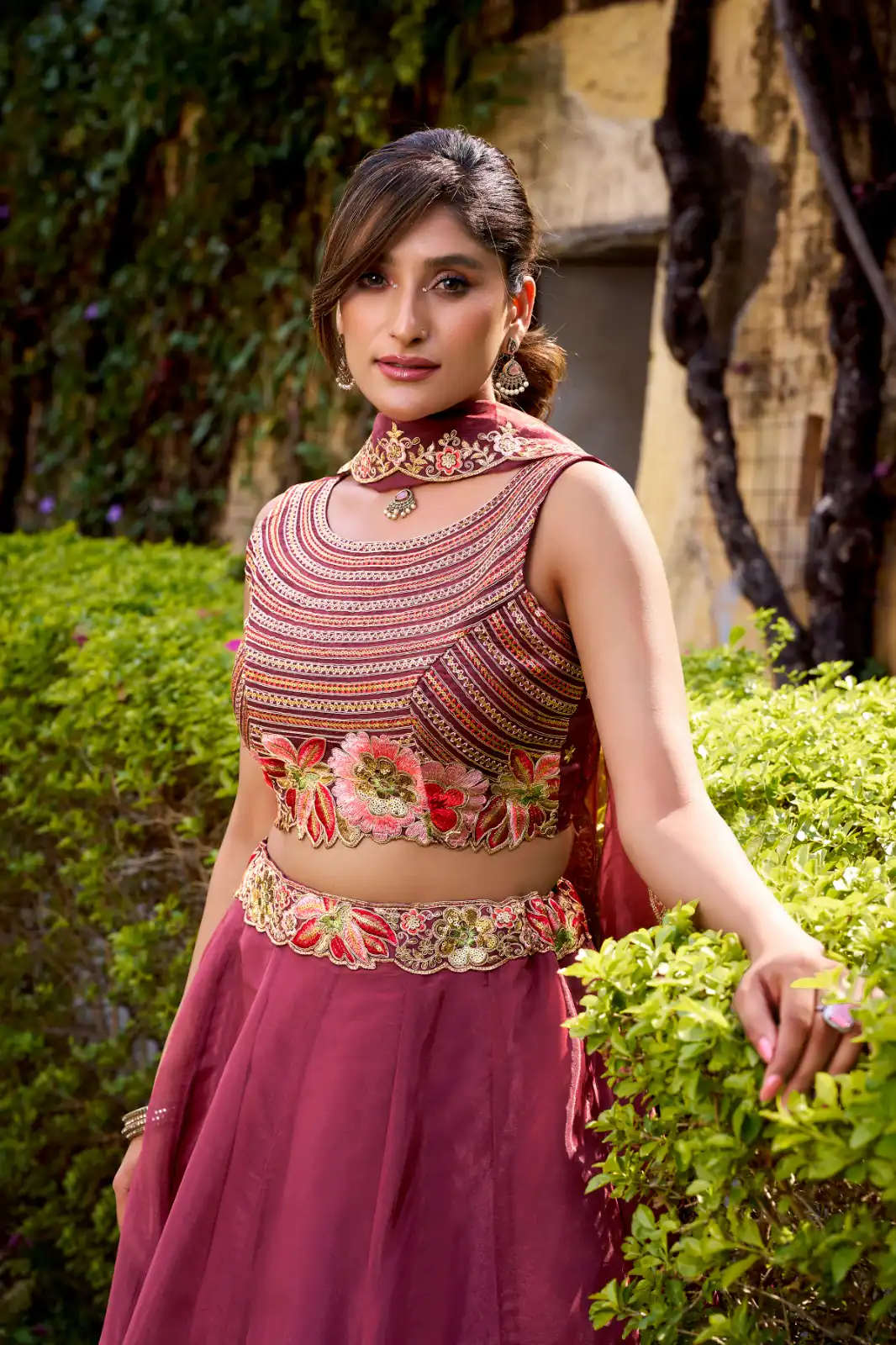 Rani Pink Chanda Silk Sequins Work Lehenga Choli | Lehenga, Bollywood Lehenga, Creative Lehenga, Designer Lehenga, Embroidered Lehenga, Party Wear Lehenga