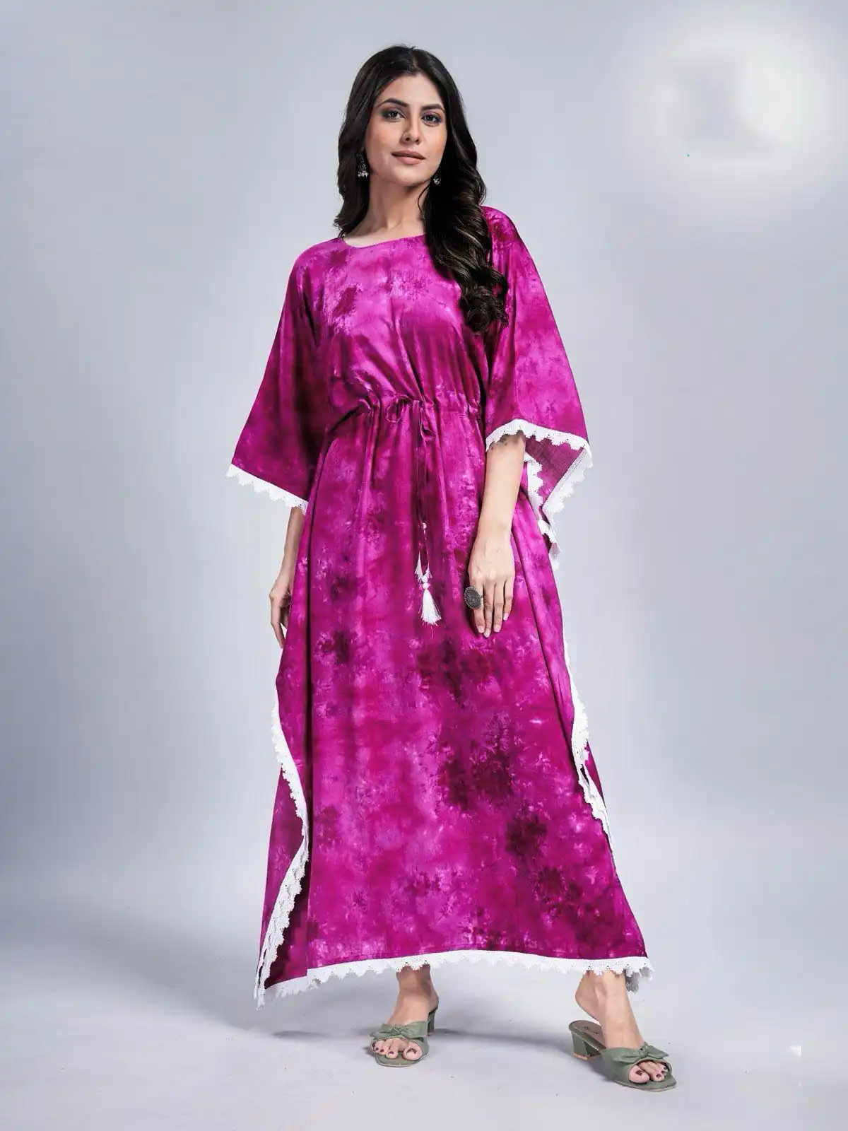Rani Pink Rayon Slab Center Belt Kaftan Suit | Jump Suits, Salwar suit, Casual Suits, Creative suits, Designer Suits, Palazzo Suits, Party Wear Suits, Patiala Suits, Straight Suits