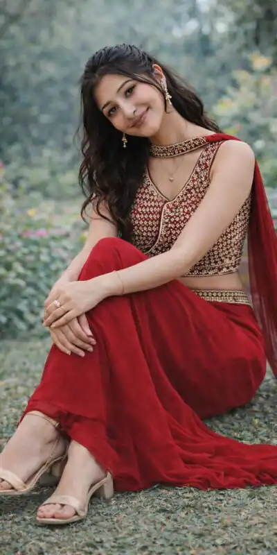 Red Banglory Silk Sequins Work Salwar Suit | Jump Suits, Salwar suit, Casual Suits, Creative suits, Designer Suits, Palazzo Suits, Party Wear Suits, Patiala Suits, Straight Suits