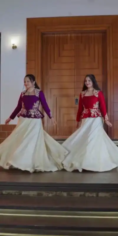Red Chinon Embroidery Work Lehenga Choli | Lehenga, Bollywood Lehenga, Creative Lehenga, Designer Lehenga, Embroidered Lehenga, Party Wear Lehenga