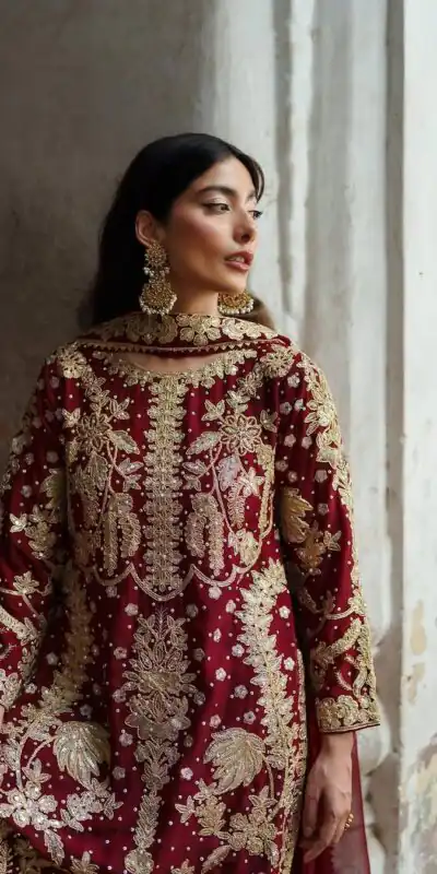 Red Faux Georgette Chain Sequence Work Salwar Suit | Jump Suits, Tops & Bottoms, Track Suits, Salwar suit, Casual Suits, Creative suits, Designer Suits, Palazzo Suits, Party Wear Suits, Patiala Suits, Straight Suits, Trendy Wear