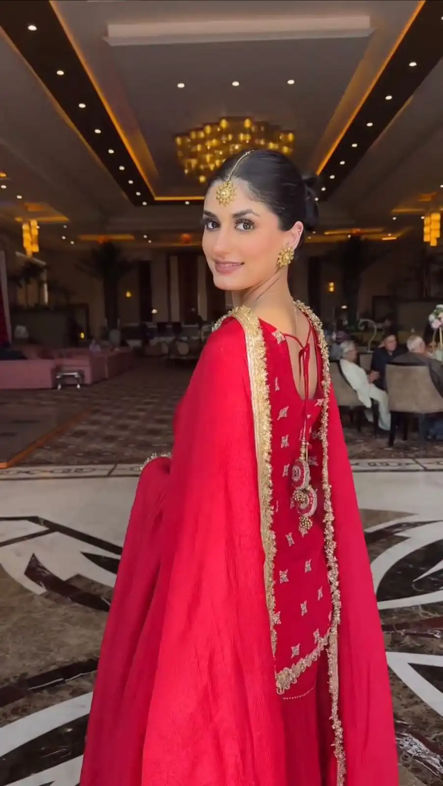 Red Faux Georgette Thread Lace Work Salwar Suit | Jump Suits, Salwar suit, Casual Suits, Creative suits, Designer Suits, Palazzo Suits, Party Wear Suits, Patiala Suits, Straight Suits