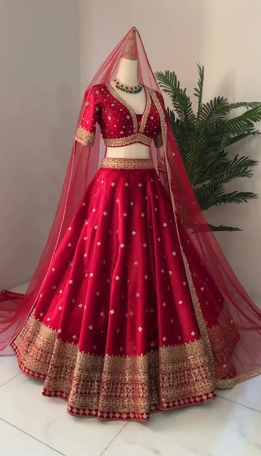 Red Georgette Embroidery Sequence Lehenga Choli | Lehenga, Bollywood Lehenga, Creative Lehenga, Designer Lehenga, Embroidered Lehenga, Party Wear Lehenga