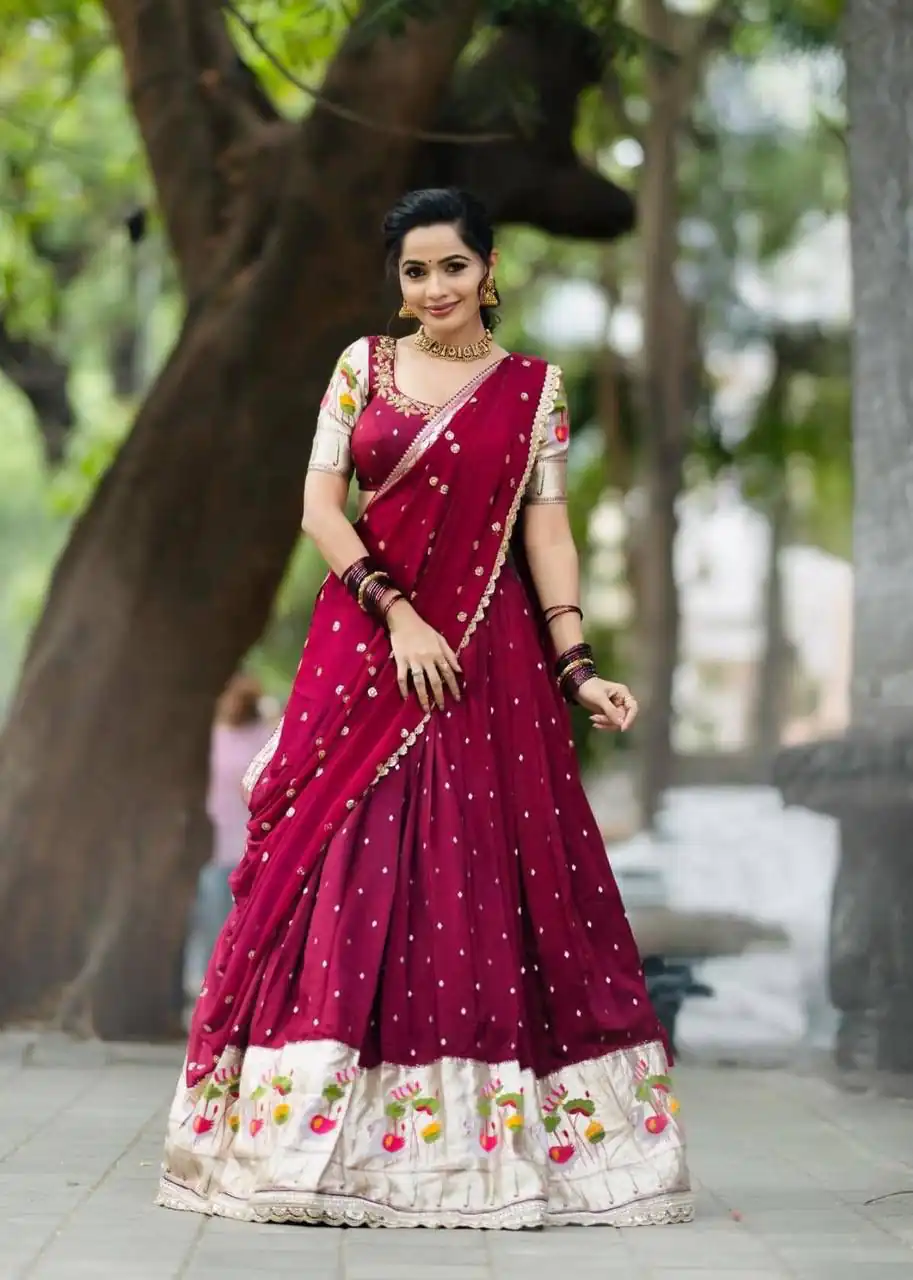 Red Georgette Sequence Work Lehenga Choli | Lehenga, Bollywood Lehenga, Creative Lehenga, Designer Lehenga, Embroidered Lehenga, Party Wear Lehenga