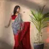 Red Heavy 60 Gram Georgette Sequins Saree | Sarees, Bollywood Sarees, Creative Sarees, Designer Sarees, Embroidered Sarees, Ethnic Saree, Modern Digital sarees, Party Wear Sarees