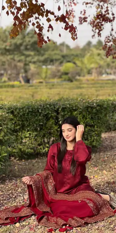 Red Natural Crep Silk With Embroider Salwar Suit | Jump Suits, Salwar suit, Casual Suits, Creative suits, Designer Suits, Palazzo Suits, Party Wear Suits, Patiala Suits, Straight Suits