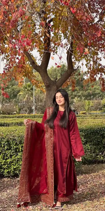 Red Natural Crep Silk With Embroider Salwar Suit | Jump Suits, Salwar suit, Casual Suits, Creative suits, Designer Suits, Palazzo Suits, Party Wear Suits, Patiala Suits, Straight Suits