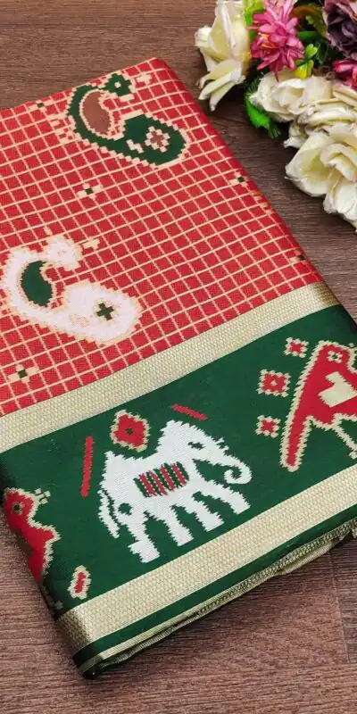 Red Soft Lichi Silk Lace Work Saree | Sarees, Bollywood Sarees, Creative Sarees, Designer Sarees, Embroidered Sarees, Ethnic Saree, Modern Digital sarees, Party Wear Sarees