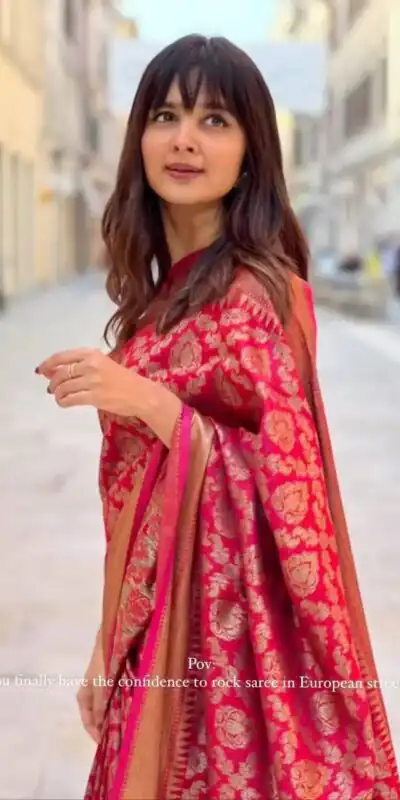 Red Soft Litchi Silk Jacquard Work Saree | Sarees, Bollywood Sarees, Creative Sarees, Designer Sarees, Embroidered Sarees, Ethnic Saree, Modern Digital sarees, Party Wear Sarees