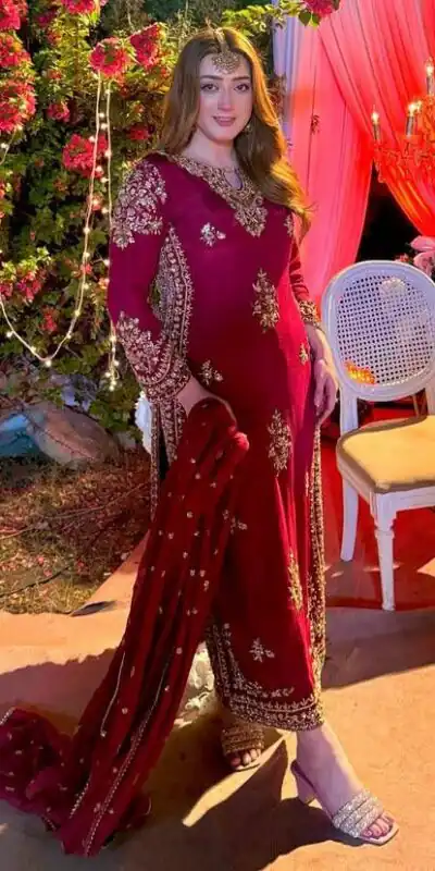 Red Vichitra Silk Embroidery Work Salwar Suit | Jump Suits, Salwar suit, Casual Suits, Creative suits, Designer Suits, Palazzo Suits, Party Wear Suits, Patiala Suits, Straight Suits