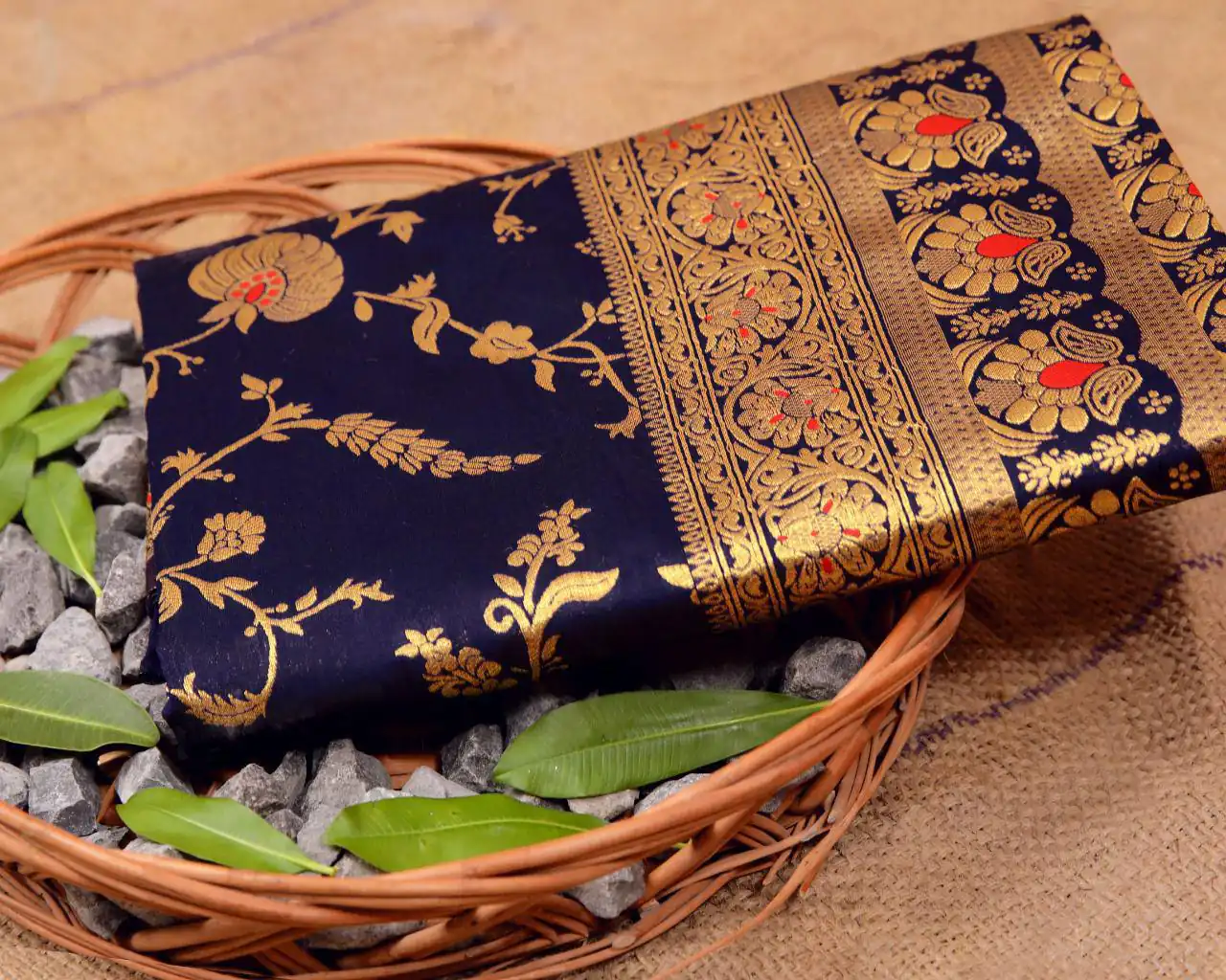 Royal Blue Banarsari Silk With Lace Border Saree | Sarees, Bollywood Sarees, Creative Sarees, Designer Sarees, Embroidered Sarees, Ethnic Saree, Modern Digital sarees, Party Wear Sarees