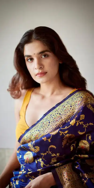 Royal Blue Banarsari Silk With Lace Border Saree | Sarees, Bollywood Sarees, Creative Sarees, Designer Sarees, Embroidered Sarees, Ethnic Saree, Modern Digital sarees, Party Wear Sarees
