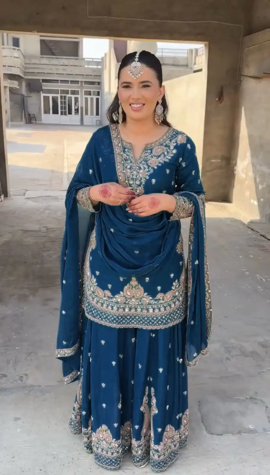 Royal Blue Chinon Silk Thread Sequence Work Salwar Suit | Jump Suits, Salwar suit, Casual Suits, Creative suits, Designer Suits, Palazzo Suits, Party Wear Suits, Patiala Suits, Straight Suits