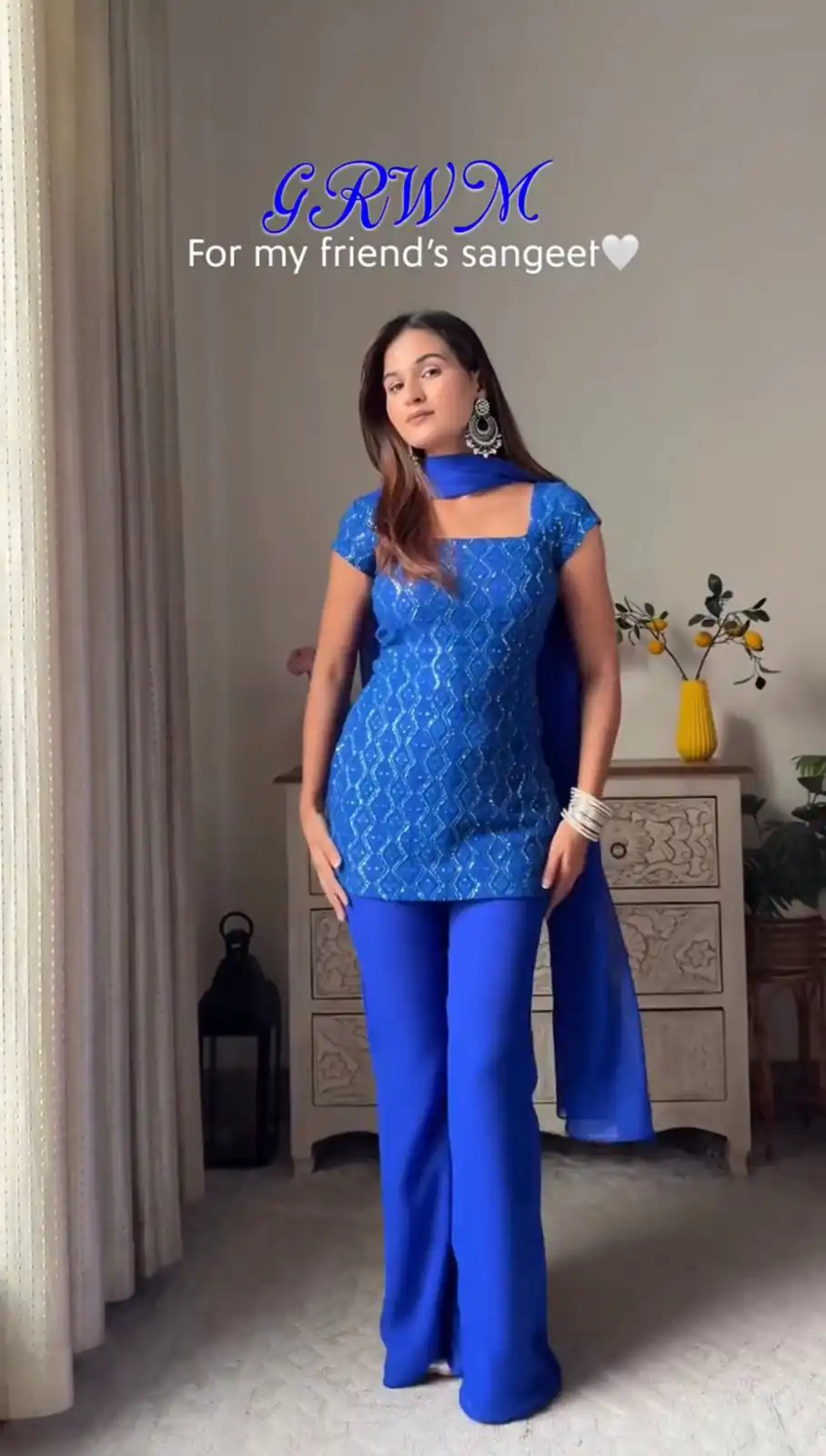 Royal Blue Faux Georgette Thread Work Salwar Suit | Jump Suits, Salwar suit, Casual Suits, Creative suits, Designer Suits, Palazzo Suits, Party Wear Suits, Patiala Suits, Straight Suits