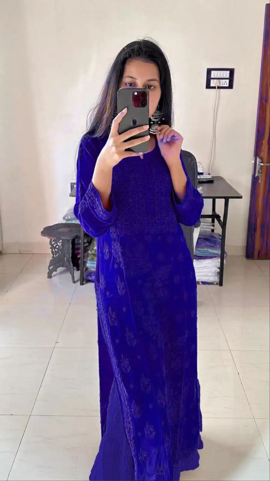Royal Blue Georgette Embroidery Salwar Suit | Jump Suits, Salwar suit, Casual Suits, Creative suits, Designer Suits, Palazzo Suits, Party Wear Suits, Patiala Suits, Straight Suits