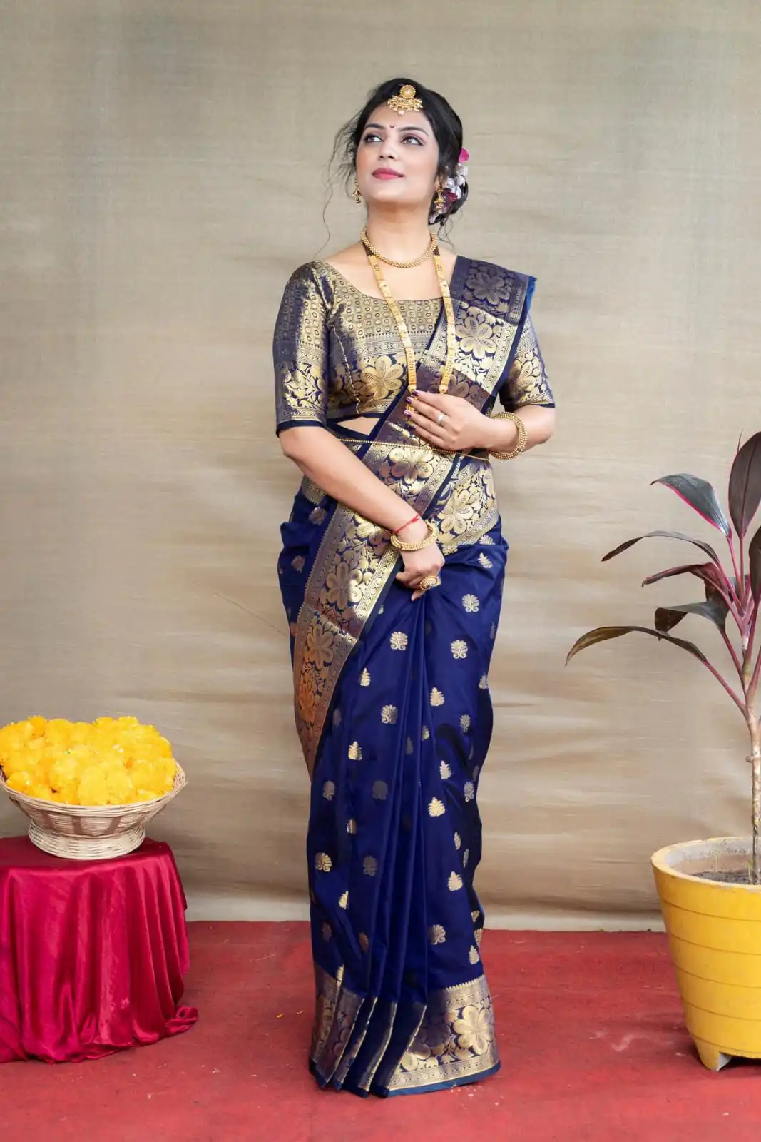 Royal Blue Lichi Silk Border Work Saree | Sarees, Bollywood Sarees, Creative Sarees, Designer Sarees, Embroidered Sarees, Ethnic Saree, Modern Digital sarees, Party Wear Sarees
