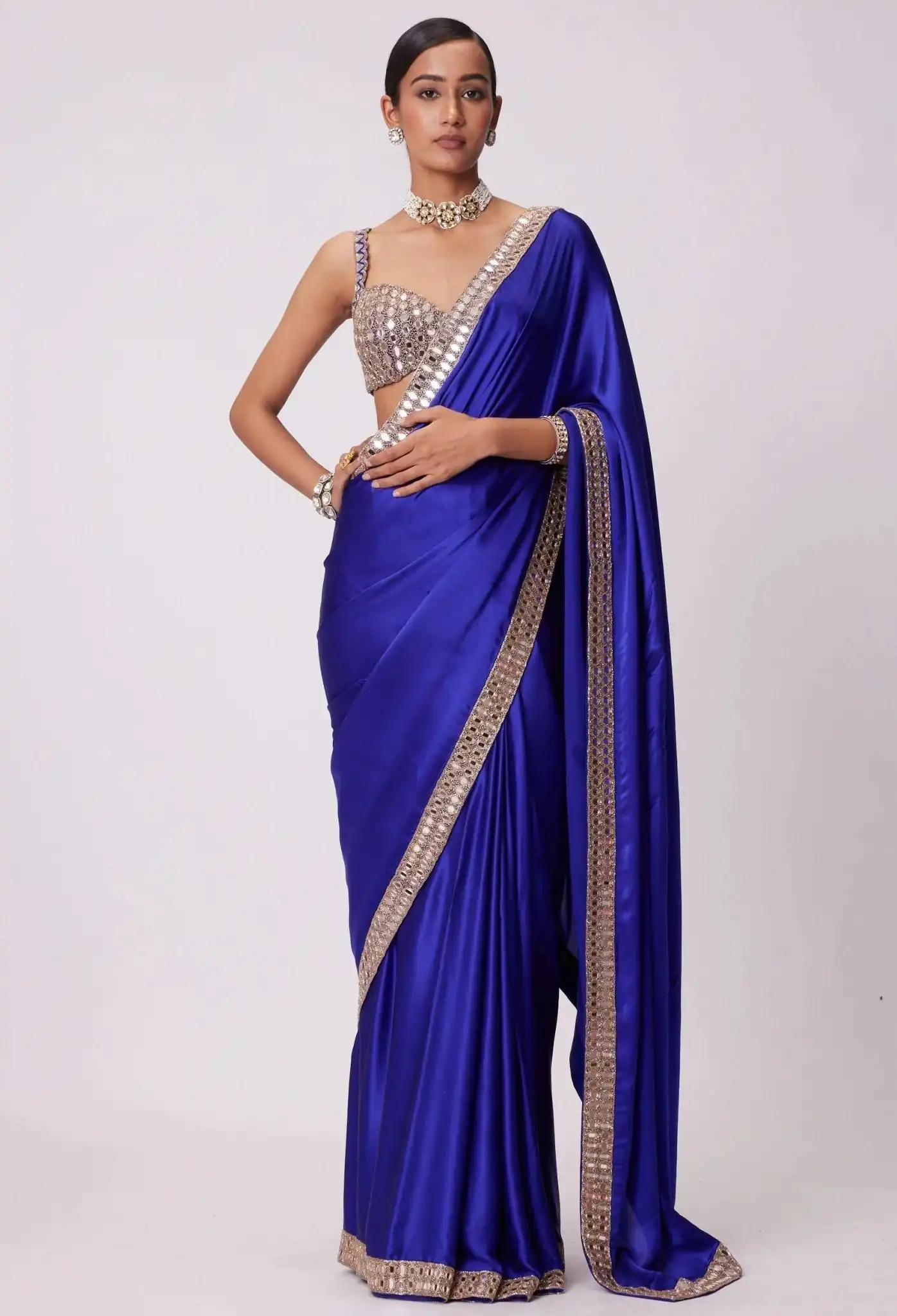 Royal Blue Rangoli Silk Heavy Coding Embroidery Lace In Border Saree | Sarees, Bollywood Sarees, Creative Sarees, Designer Sarees, Embroidered Sarees, Ethnic Saree, Modern Digital sarees, Party Wear Sarees