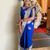 Royal Blue Soft Lichi Silk Jacquard Work All Over Saree | Sarees, Bollywood Sarees, Creative Sarees, Designer Sarees, Embroidered Sarees, Ethnic Saree, Modern Digital sarees, Party Wear Sarees