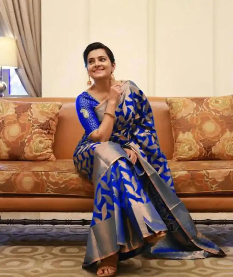 Royal Blue Soft Silk Cloth Jacquard All Over Saree | Sarees, Bollywood Sarees, Creative Sarees, Designer Sarees, Embroidered Sarees, Ethnic Saree, Modern Digital sarees, Party Wear Sarees