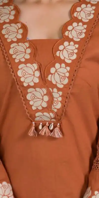 Rust Rayon Embroidery Salwar Suit | Jump Suits, Salwar suit, Casual Suits, Creative suits, Designer Suits, Palazzo Suits, Party Wear Suits, Patiala Suits, Straight Suits