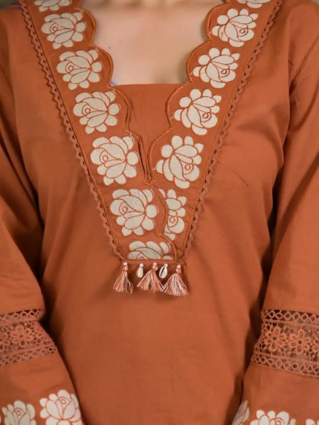 Rust Rayon Embroidery Salwar Suit | Jump Suits, Salwar suit, Casual Suits, Creative suits, Designer Suits, Palazzo Suits, Party Wear Suits, Patiala Suits, Straight Suits