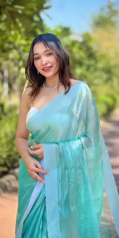 Sea Green Silk Diamond Sequins Saree | Sarees, Bollywood Sarees, Creative Sarees, Designer Sarees, Embroidered Sarees, Ethnic Saree, Modern Digital sarees, Party Wear Sarees