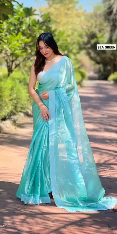 Sea Green Silk Diamond Sequins Saree | Sarees, Bollywood Sarees, Creative Sarees, Designer Sarees, Embroidered Sarees, Ethnic Saree, Modern Digital sarees, Party Wear Sarees