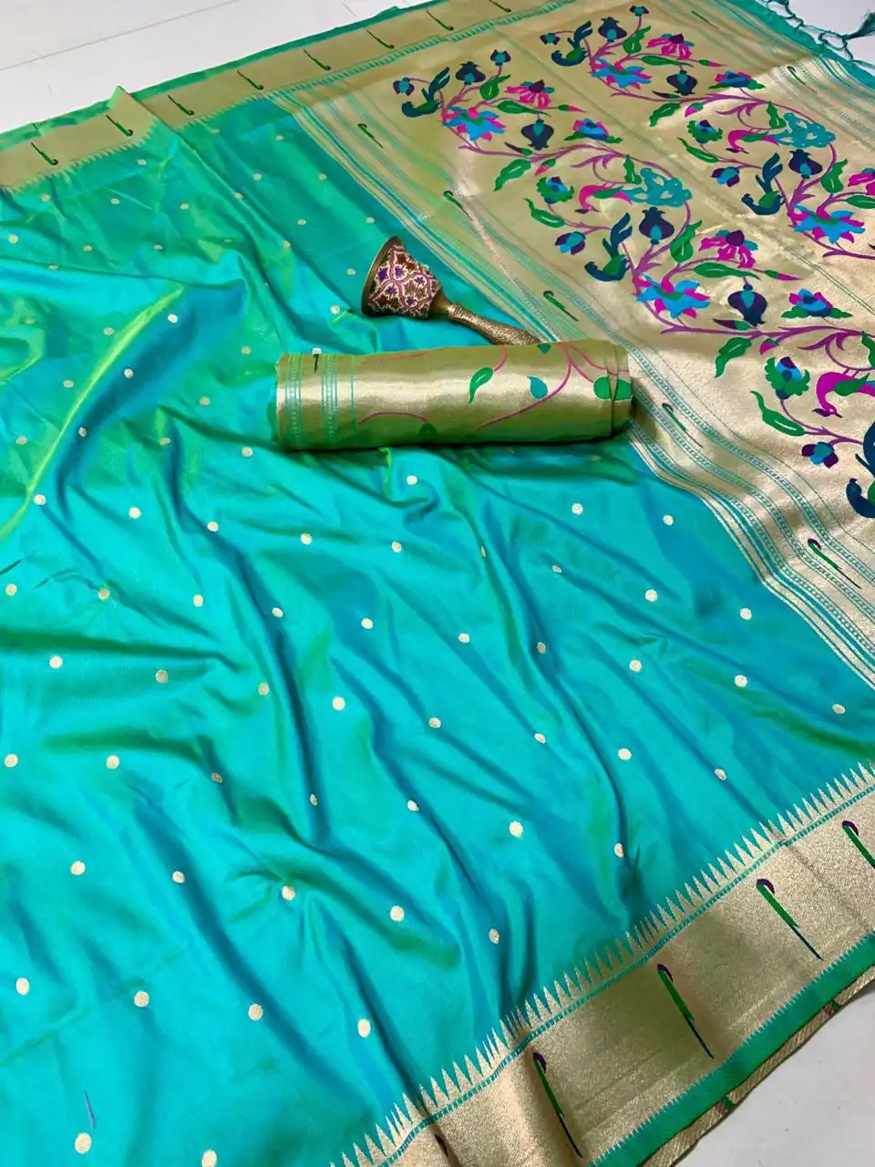 Sky Blue Pure Banarasi Silk Zari Work Saree | Sarees, Bollywood Sarees, Creative Sarees, Designer Sarees, Embroidered Sarees, Ethnic Saree, Modern Digital sarees, Party Wear Sarees