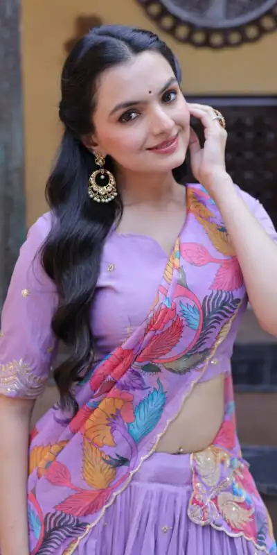 KA 5069 Lavender Cosmos Silk Lehenga Choli with Zari & Embroidery Work. Introductory Price ₹2499. Delivery 4-6 Working Days. Shop now. | Lehenga, Bollywood Lehenga, Creative Lehenga, Designer Lehenga, Embroidered Lehenga, Party Wear Lehenga