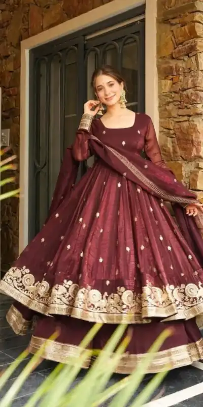 Stunning Maroon Gold Crazy Embroidery Work Salwar Suit | Jump Suits, Salwar suit, Casual Suits, Creative suits, Designer Suits, Palazzo Suits, Party Wear Suits, Patiala Suits, Straight Suits