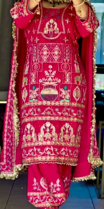 Stylish Pink Natural Crepe Sequence Work Salwar Suit | Jump Suits, Salwar suit, Casual Suits, Creative suits, Designer Suits, Palazzo Suits, Party Wear Suits, Patiala Suits, Straight Suits