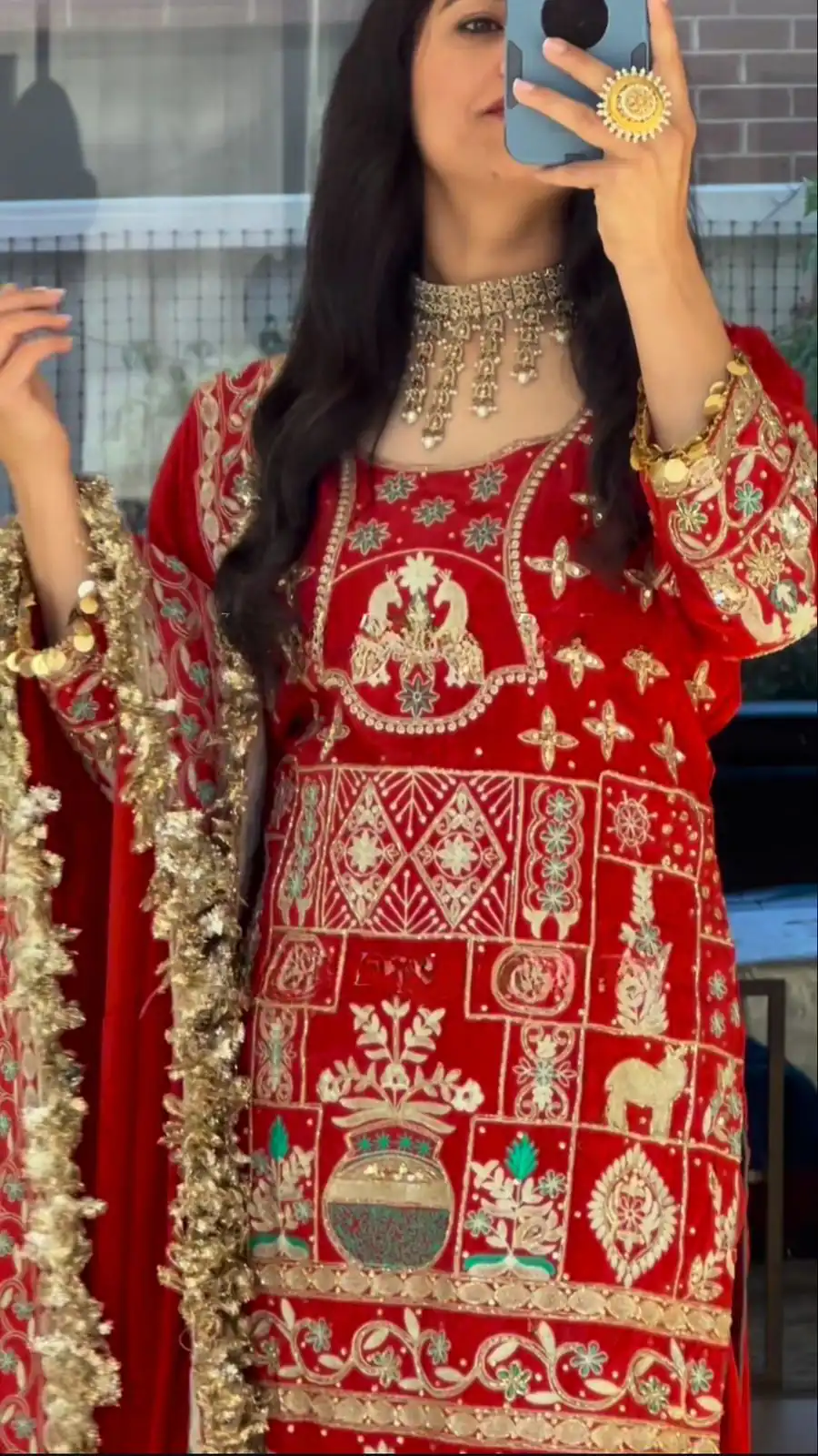 Stylish Red Natural Crepe Sequence Work Salwar Suit | Jump Suits, Salwar suit, Casual Suits, Creative suits, Designer Suits, Palazzo Suits, Party Wear Suits, Patiala Suits, Straight Suits