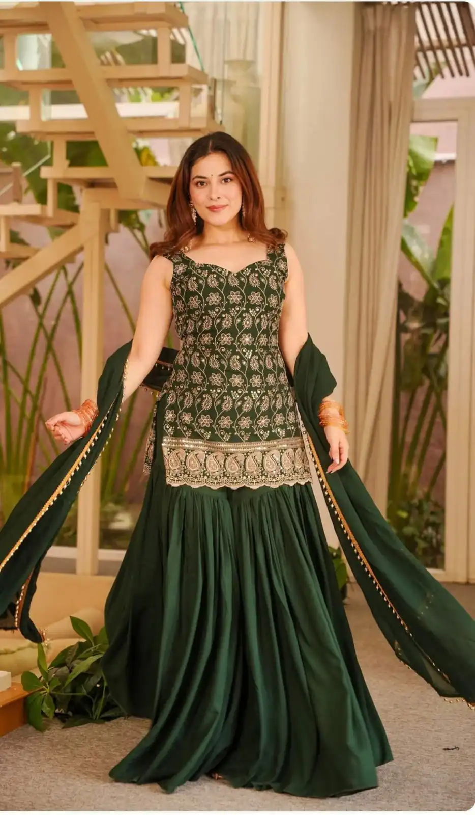 MD 3093 Green Blooming Faux Georgette Salwar Suit Perfect for Wedding, Party, Makar Sankranti, Baby Shower, Traditional Day – . Special Price ₹2149. Deliv | Jump Suits, Salwar suit, Casual Suits, Creative suits, Designer Suits, Palazzo Suits, Party Wear Suits, Patiala Suits, Straight Suits