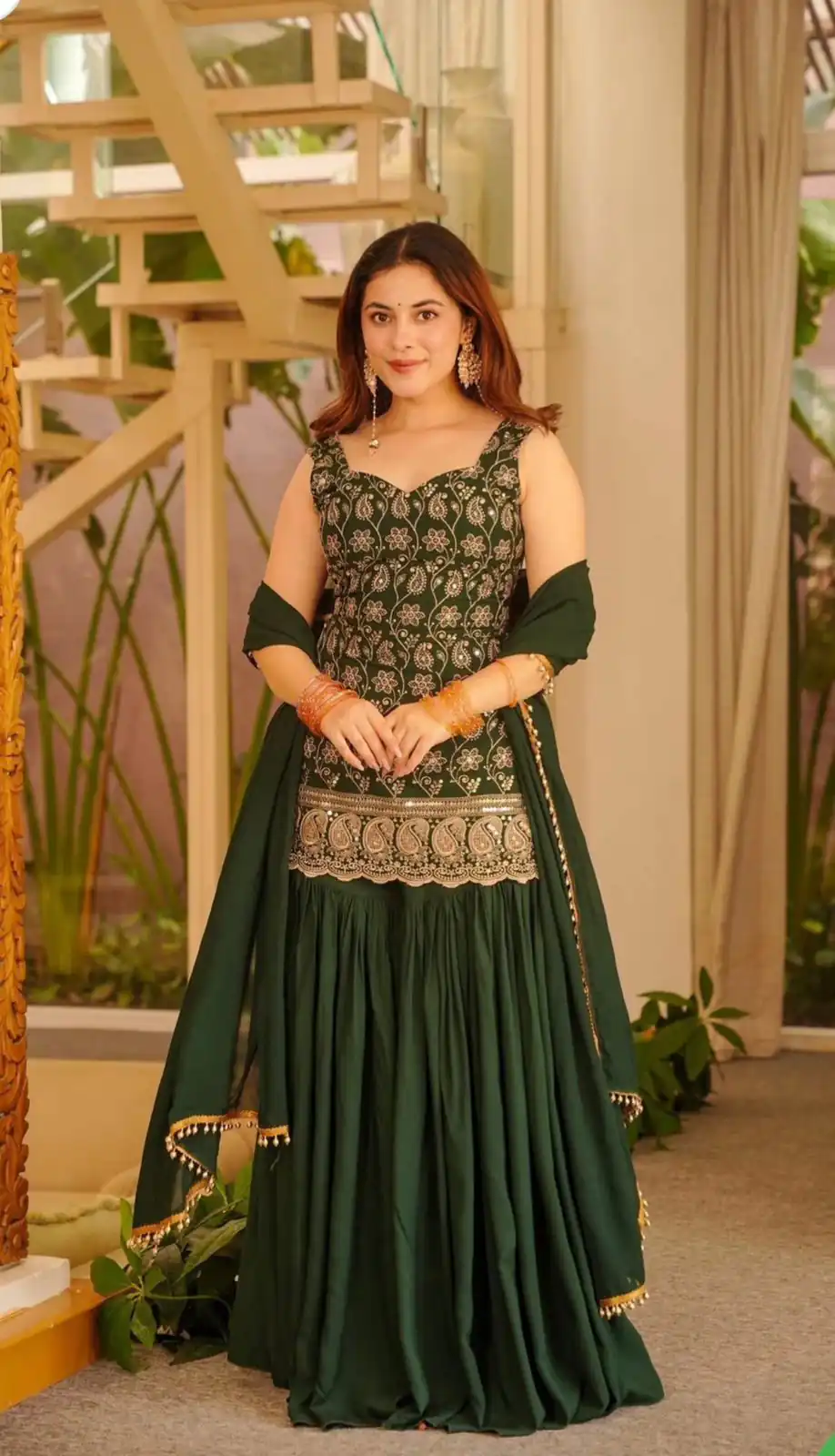 MD 3093 Green Blooming Faux Georgette Salwar Suit Perfect for Wedding, Party, Makar Sankranti, Baby Shower, Traditional Day – . Special Price ₹2149. Deliv | Jump Suits, Salwar suit, Casual Suits, Creative suits, Designer Suits, Palazzo Suits, Party Wear Suits, Patiala Suits, Straight Suits
