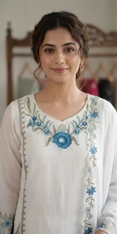 LG 2105 Blue Fox Georgette Salwar Suit With Embroidery Work. Affordable Price ₹2049. Delivery 4-6 Working Days. Shop now. | Jump Suits, Salwar suit, Casual Suits, Creative suits, Designer Suits, Palazzo Suits, Party Wear Suits, Patiala Suits, Straight Suits