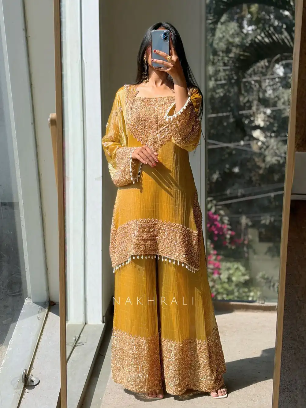 Super Mustered Fendy Silk Embroidery Work Salwar Suit | Jump Suits, Salwar suit, Casual Suits, Creative suits, Designer Suits, Palazzo Suits, Party Wear Suits, Patiala Suits, Straight Suits