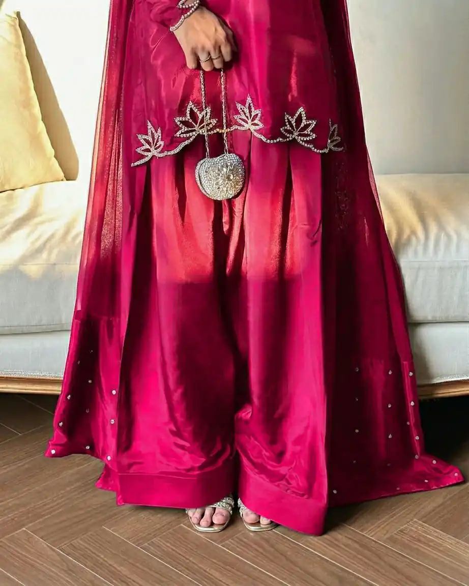 NF 1270 Pink Natural Crep Salwar Suit Brown with Embroidery Work. Exclusive Offer ₹1899. Delivery 4-6 Working Days. Shop now. | Jump Suits, Salwar suit, Casual Suits, Creative suits, Designer Suits, Palazzo Suits, Party Wear Suits, Patiala Suits, Straight Suits