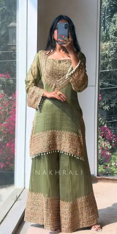 Super Pista Fendy Silk Embroidery Work Salwar Suit | Jump Suits, Salwar suit, Casual Suits, Creative suits, Designer Suits, Palazzo Suits, Party Wear Suits, Patiala Suits, Straight Suits